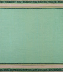 Aquamarine Handloom Silk Cotton Saree With Checks-SC4030