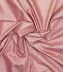 Baby Pink Woven Tussar Silk Saree With Contrast Border-TU3477