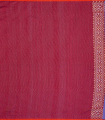 Blue Handloom Organza Soft Silk Saree With Floral Vine Motifs-SO4064
