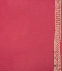 Dusty Peach Woven Synthetic Viscose Saree With Floral Motifs-BL4733