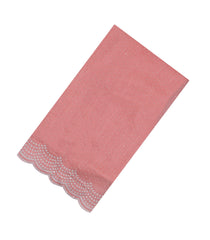 Peach Woven Synthetic Vichitra Saree With Stone Work -BL5426