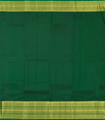 Mustard Handloom Korvai Kanchipuram Silk Saree With Gandaberunda Kanchipuram Butta Silk Sarees-KA16575