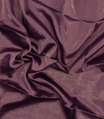 Lilac Handloom Maheswari Silk Cotton Saree With Zari Stripes-SC4854