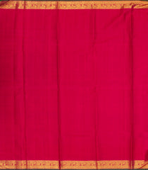 Hot Pink Handloom Kanchipuram Silk Saree With Floral Buttas-KA12720