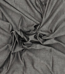 Grey Woven Chirala Cotton Saree With Traditional Border & Pallu-CR1379