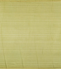 Aquamarine Printed Chanderi Cotton Saree With Peacock Motifs-CC1726