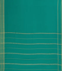 Aquamarine Woven Mysore Silk Saree With Pure Zari Border-MS3253