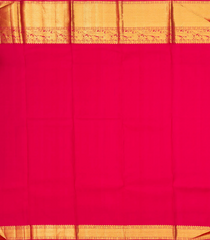 Gold Handloom Tissue Korvai Kanchipuram Silk Saree With Contrast Border-KA13109