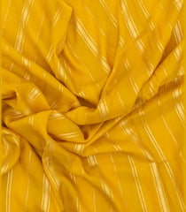 Mustard & Yellow Woven Art Viscose Saree With Zari Stripes-BL4696