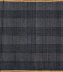 Cyan Handloom Village Cotton Saree With Buttas-VC1615