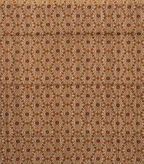 Black Handloom Dupion Silk Saree With Buttas & Printed Pallu-DS0549