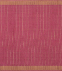 Dusty Pink Woven Synthetic Chiffon Saree With Printed Diamond Motifs-BL4910