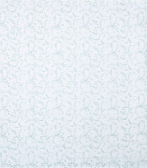 White Printed Jaipur Cotton Saree With Printed Floral Vine Motifs-JC1931