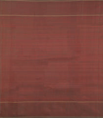 Hot Pink Handloom Kanchipuram Silk Saree With Stripes-KA15102