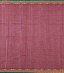 Crimson Handloom Kanchi Cotton Saree With Mango Buttas-KC1733