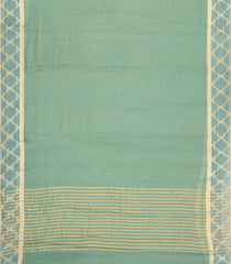 Shadow Green Woven Mysore Silk Saree With Stripes-MS3399