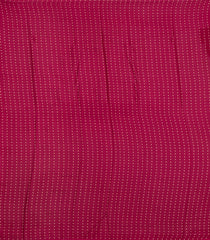 Crimson Woven Mysore Silk Saree With Floral Motifs-MS3510