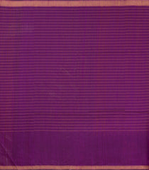 Orange Woven Tussar Silk Saree With Checks & Contrast Border-TU3244