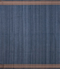 Teal Handloom Kanchi Cotton Saree With Diamond Buttas-KC1700