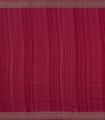 Magenta Printed Synthetics Dola Zari Lining With Jacquard Zari Border-BL5173