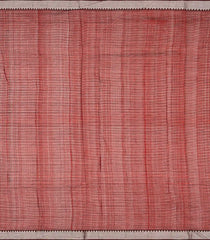 Maroon Handloom Chirala Saree  With Embroidery-Maroon