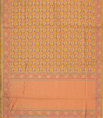 Orange Woven Pure Viscose Saree With Meena Zari Motifs-BL6121