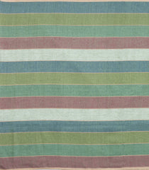 Multi Colour Woven Linen Saree With Stripes-LI0745