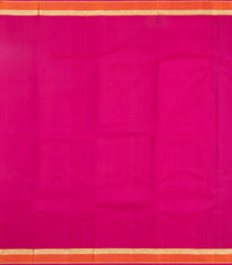 Magenta Handloom Kanchipuram Silk Saree With Zari Buttas-KA15684