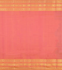 Magenta Handloom Korvai Kanchipuram Silk Saree With Annam Kanchipuram Butta Silk Sarees-KA16570