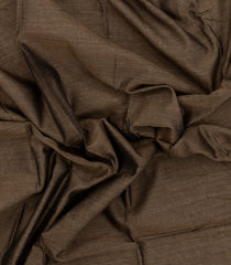 Dark Beige Woven Chirala Cotton Saree With Narayanapet Border-CR1473