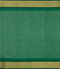 Light Green Handloom Korvai Silk Cotton Saree With Contrast Temple Border-SC4429