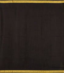 Neon Green Woven Mysore Silk Saree With Contrast Zari Border-MS3328