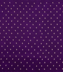 Lavender Woven Blended Viscose Saree With Zari Buttas & Contrast Border-BL5511