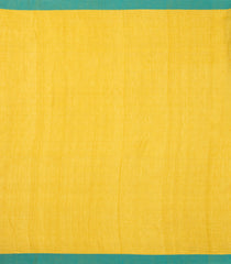 Mustard Woven Tussar Silk Saree With Buttas & Contrast Border-TU3470