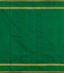 Burgundy Handloom Korvai Kanchipuram Silk Saree With Zari Buttas-KA15367