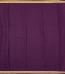 Peach Woven Mysore Silk Saree With Contrast Zari Border-MS3823