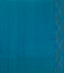 Cyan Handloom Soft Silk Saree With Meena Floral Motifs-SO4565