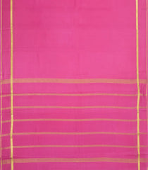 Bubblegum Pink Woven Mysore Silk Saree With Zari Border-MS3602
