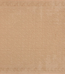 Sandal Woven Tussar Silk Saree With Thread work Border-TU3158