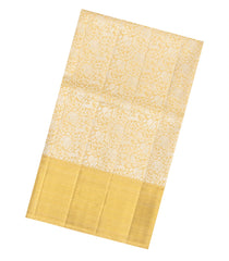 Gold Handloom Kanchipuram Tissue Silk Saree With Vanasingaram Motifs-KA16283