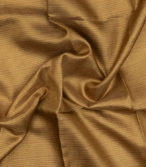 Gold Woven Tussar Tissue Silk Saree With Checks-TU3450