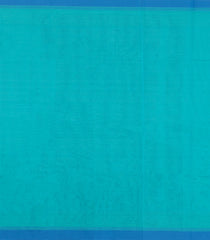 Cyan Woven Rasipuram Cotton Sari With Buttas-RA2611