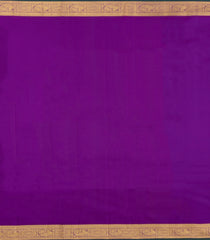Blue Handloom Kanchipuram Silk Saree With Buttas-KA15243