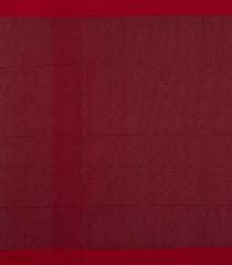 Maroon Woven Bengal Cotton Saree With Contrast Border-BG1775