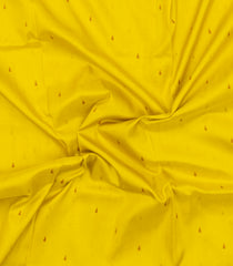 Lemon Yellow Handloom Uppada Silk Saree With Meena Buttas & Pallu-UP0364