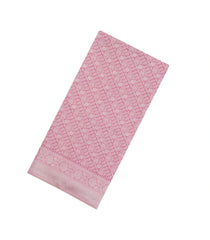 Pink Woven Art Dupion Saree With Floral Zari Motifs-BL5913