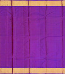 Mango Yellow Handloom Korvai Kanchipuram Silk Saree With Black Border-KA13251