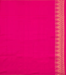 Pink Handloom Kanchipuram Silk Saree With Chakaram Buttas-KA15833