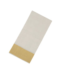 Off White Handloom Kerala Cotton Saree With Zari Border-KEC1063