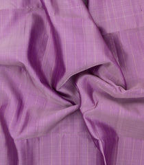 Lilac Handloom Soft Silk Saree With Stripes & Bird Motifs-SO4788